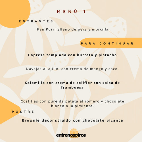MENÚ 1