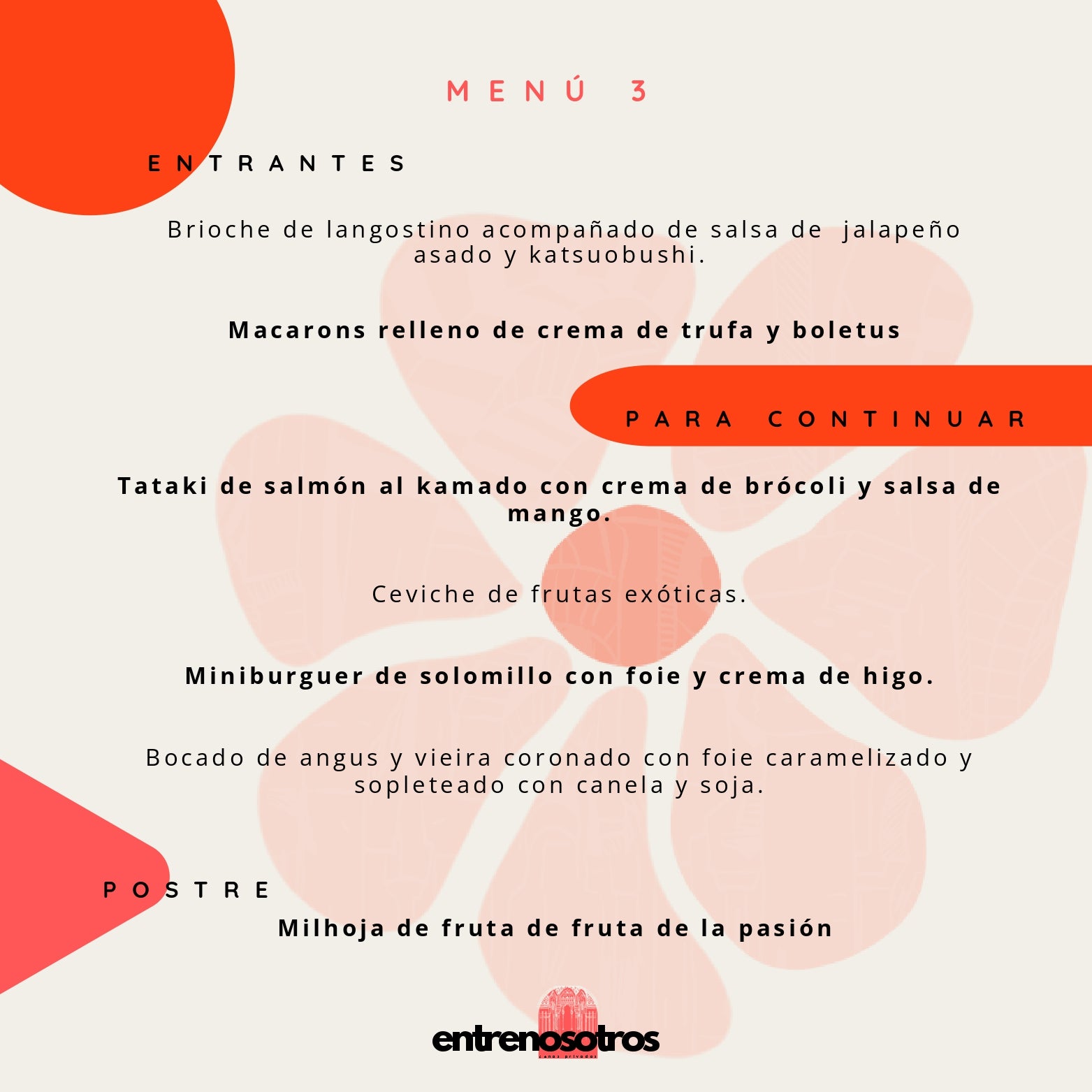 MENÚ 3